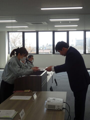 2023年度 入社式を実施しました