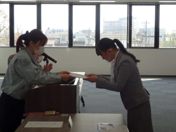 2023年度 入社式を実施しました