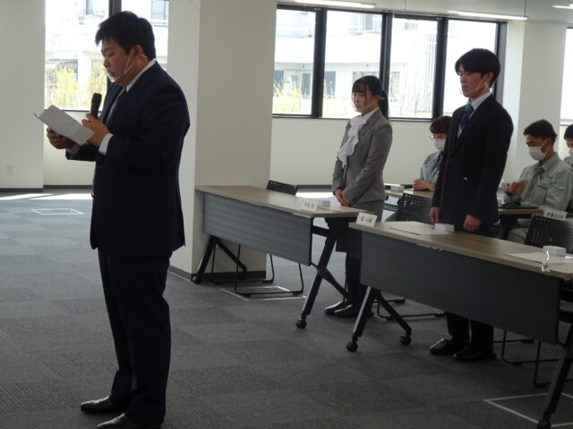 2023年度 入社式を実施しました